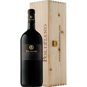 Вино Poliziano, Vino Nobile di Montepulciano DOCG, 2018, wooden box, 1.5 л