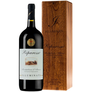 Вино Illuminati. Montepulciano d'Abruzzo "Riparosso" DOC. gift box. 1.5 л