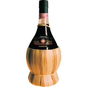Вино Fassini, Chianti DOCG, in straw basket, 1.5 л