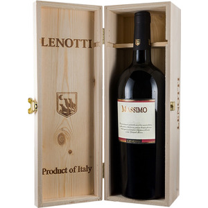 Вино Lenotti, "Massimo" Rosso, Veneto IGT, wooden box, 1.5 л