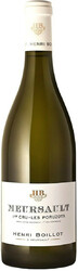 Вино Henri Boillot, Meursault 1-er Cru "Les Poruzots" AOC, 2016