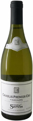 Вино Domaine Servin. Chablis Premier Cru "Vaucoupin" AOC