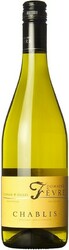 Вино Domaine Nathalie & Gilles Fevre, Chablis AOC, 2018