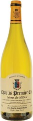 Вино Jean-Paul & Benoit Droin, Chablis 1-er Cru "Mont de Milieu" AOC, 2018