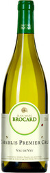 Вино Jean-Marc Brocard. Chablis Premier Cru AOC Vau de Vey