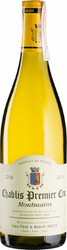 Вино Jean-Paul & Benoit Droin, Chablis Premier Cru "Montmains" AOC, 2018