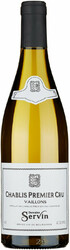 Вино Domaine Servin. Chablis 1-er Cru "Vaillons" AOC