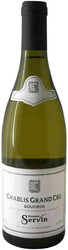 Вино Domaine Servin, Chablis Grand Cru "Bougros" AOC, 2016