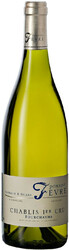 Вино Domaine Nathalie & Gilles Fevre, Chablis 1-er Cru AOC "Fourchaume", 2018