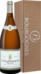 Вино Olivier Tricon. Chablis Premier Cru "Montmains" AOC. gift box. 1.5 л
