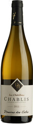 Вино Domaine des Hates, "Les Chatillons" Chablis AOC, 2015