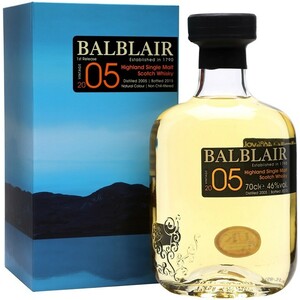 Виски "Balblair", 2005, gift box, 0.7 л