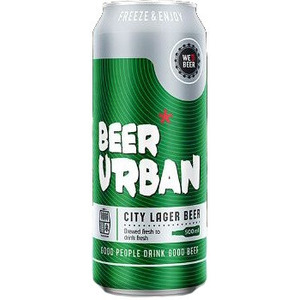 Пиво Криница, "Би Урбан", в жестяной банке, 0.45 л