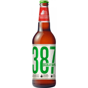 Пиво "387" Особая варка, 0.45 л