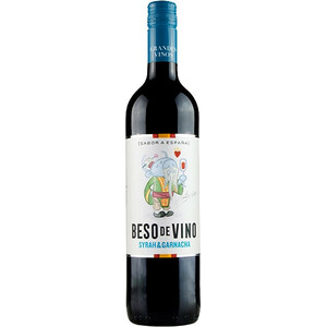 Вино "Beso de Vino" Syrah & Garnacha, Carinena DO