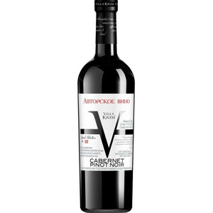 Вино Villa Krim, "Author's Collection" Cabernet-Pinot Noir