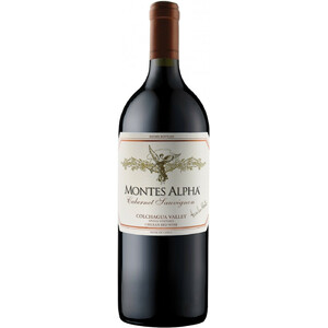 Вино "Montes Alpha" Cabernet Sauvignon, 2017, 3 л