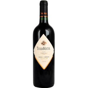 Вино TerraMater. "Vineyard" Shiraz-Cabernet