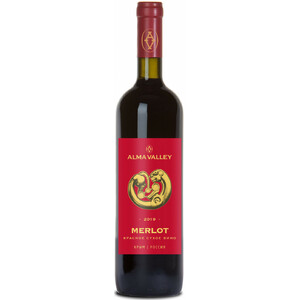 Вино "Alma Valley" Merlot, 2019