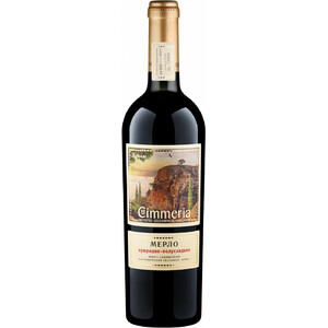 Вино "Cimmeria" Merlot Semi-Sweet, Krym PGI