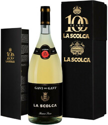 Вино Gavi dei Gavi DOCG. gift box. 1.5 л