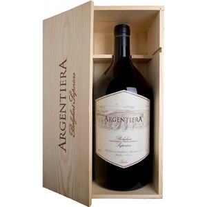 Вино "Argentiera" Bolgheri Superiore DOC. wooden box. 3 л