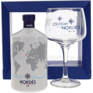 Джин Osborne, "Nordes", gift box with glass