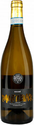 Вино Socre. Chardonnay "Paint it Black". Langhe DOC