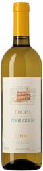 Вино Col d'Orcia. Pinot Grigio. Toscana IGT