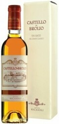 Вино Barone Ricasoli. Castello di Brolio Vin Santo del Chianti Classico DOC. gift box. 375 мл