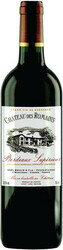 Вино "Chateau des Romains". Bordeaux Superieur AOC