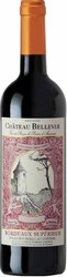 Вино "Chateau Bellevue" Rouge, Bordeaux Superieur AOC