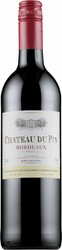 Вино "Chateau du Pin" Rouge. Bordeaux AOC.