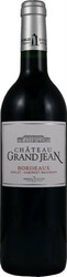 Вино "Chateau Grand Jean" Rouge. Bordeaux AOP