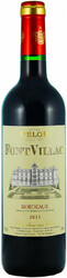 Вино Maison Delor. "FontVillac" Rouge. Bordeaux AOC