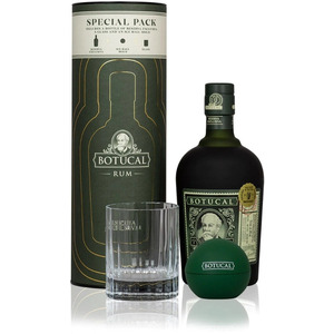 Ром "Botucal" Reserva Exclusiva, in tube with glass and form for ice