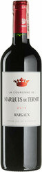 Вино "La Couronne de Marquis de Terme", Margaux AOC, 2014