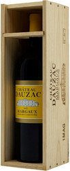 Вино Andre Lurton. Chateau Dauzac. Margaux Grand Cru Classe AOC. wooden box. 1.5 л