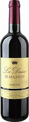 Вино Chateau Malescot St.Exupery. "La Dame de Malescot". Margaux AOC