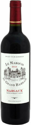 Вино Le Marquis Du Grand Barrail, Margaux AOC, 2010