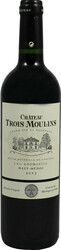 Вино Chateau Trois Moulins. Cru Bourgeois Haut-Medoc AOC