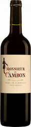 Вино "Monsieur de Cambon". Haut-Medoc AOC