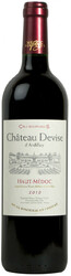 Вино Sichel. Chateau Devise d'Ardilley. Haut-Medoc AOC