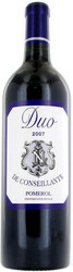 Вино "Duo de Conseillante". Pomerol AOC