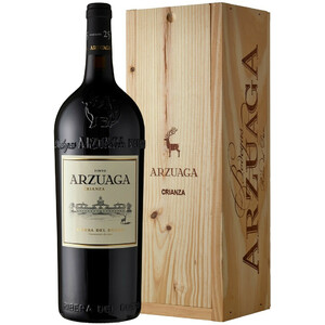 Вино "Arzuaga" Crianza, 2017, wooden box, 1.5 л