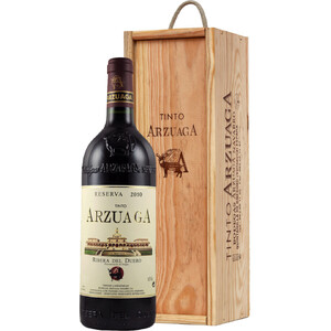 Вино "Arzuaga" Reserva. in wooden box
