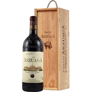 Вино "Arzuaga" Reserva. wooden box