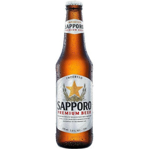 Пиво "Sapporo", 0.33 л