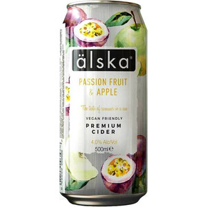 Сидр "Alska" Passion Fruit & Apple, in can, 0.5 л