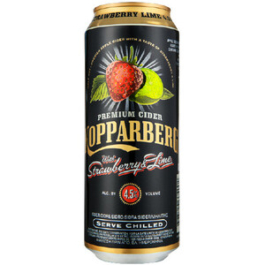 Сидр "Kopparberg" Strawberry & Lime, in can, 0.5 л